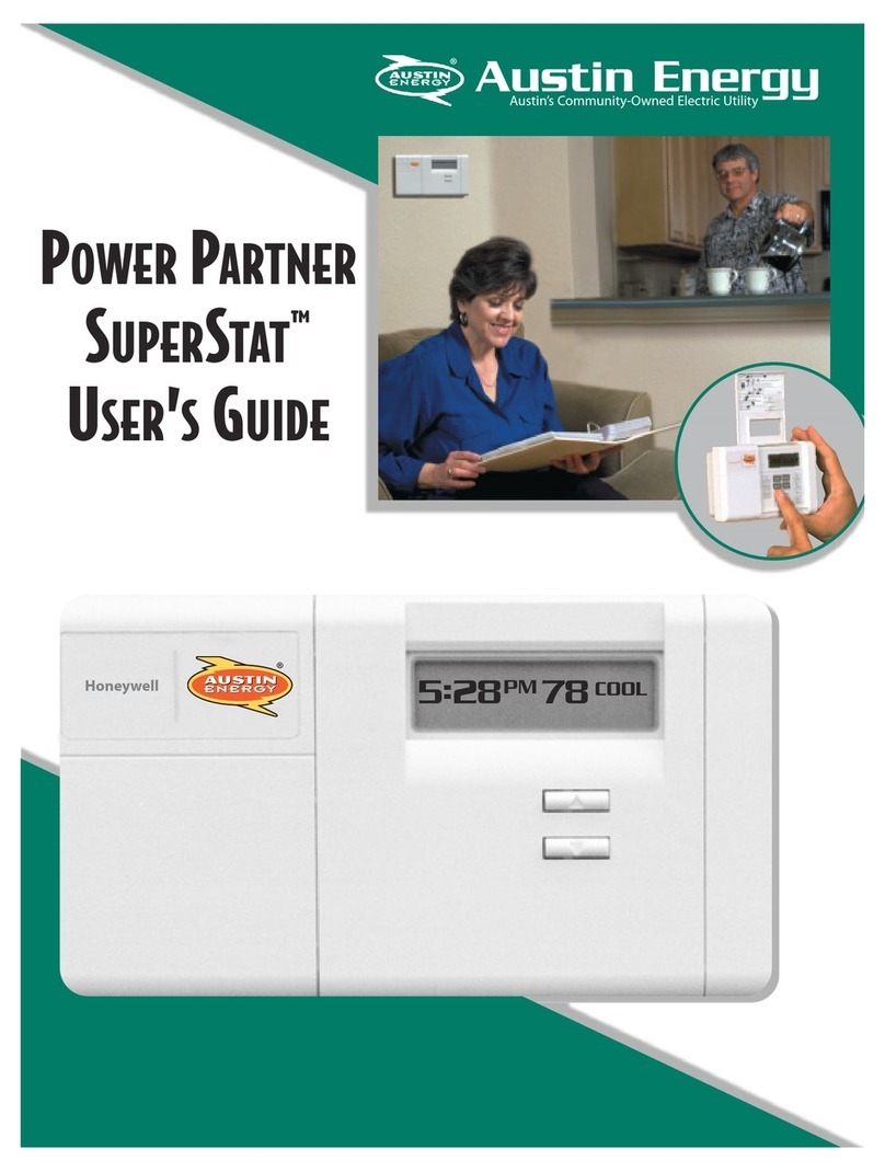 Honeywell SuperStat User manual