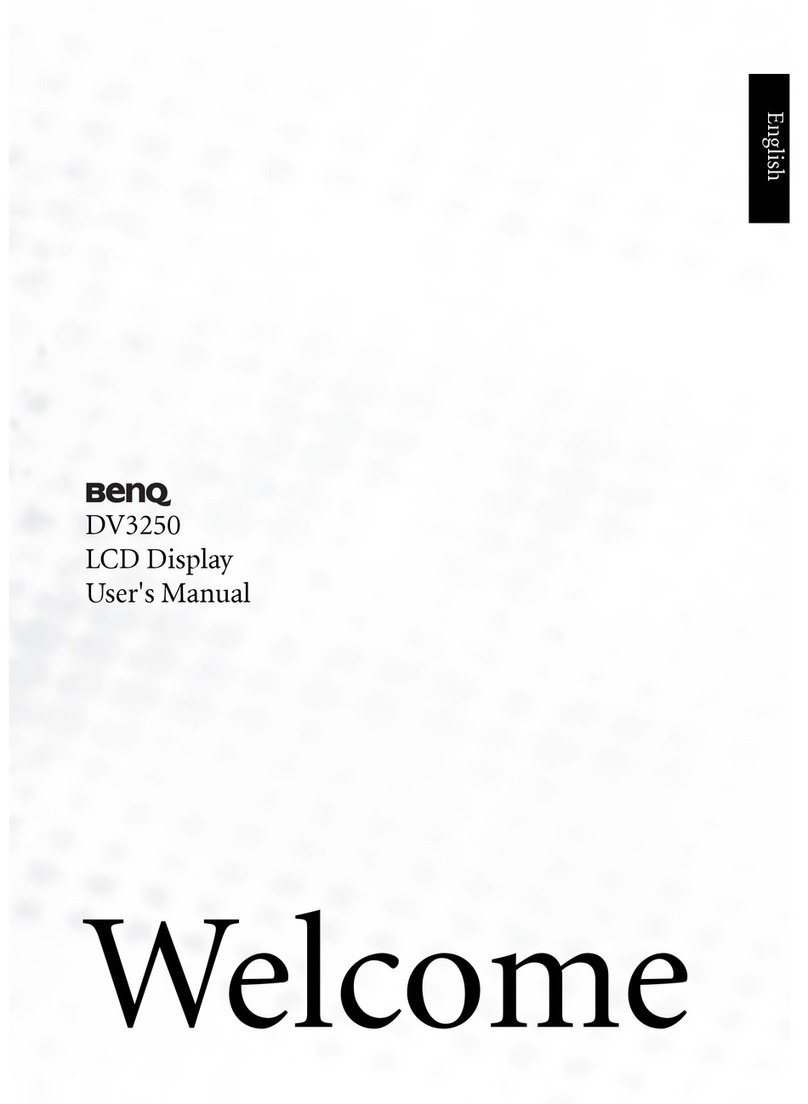 BenQ DV3250 User manual
