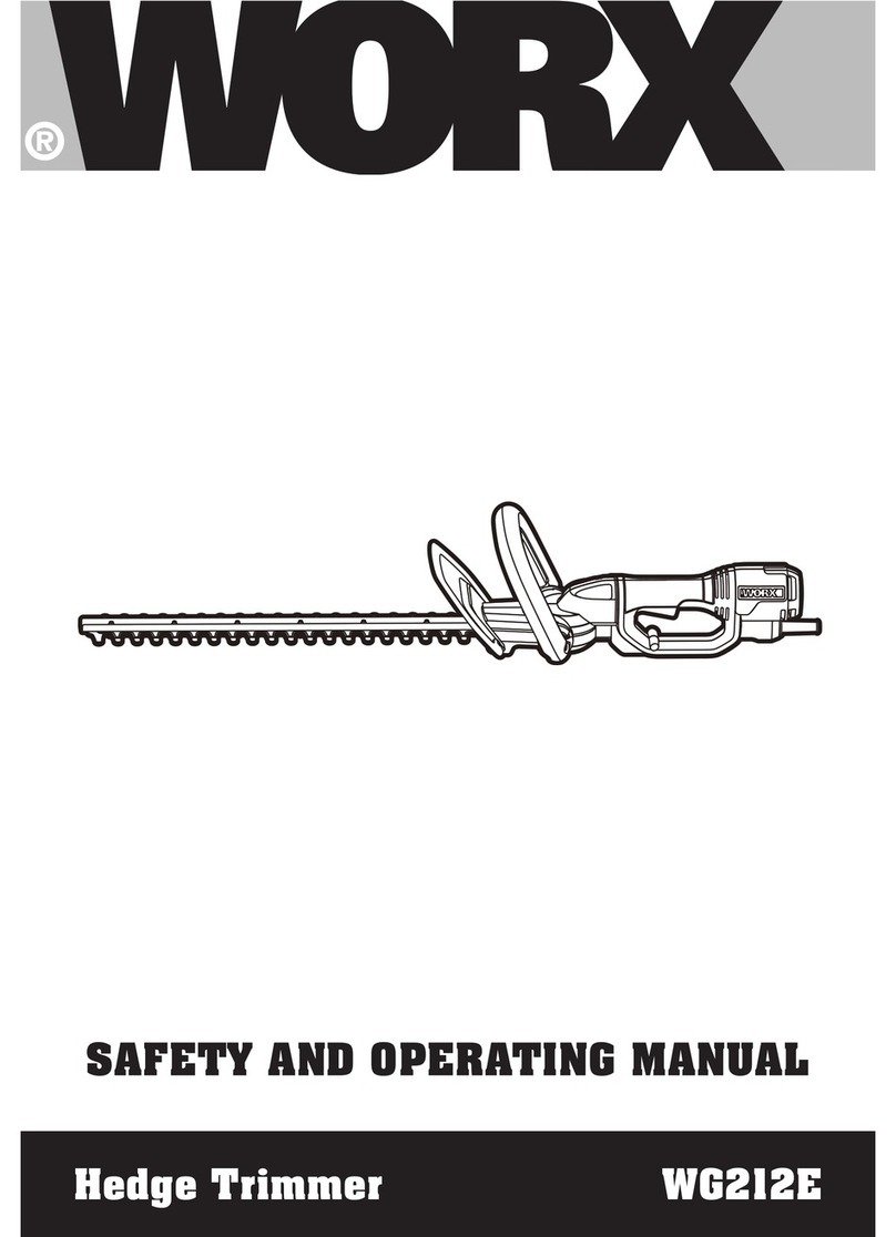 Worx WG212E Installation manual