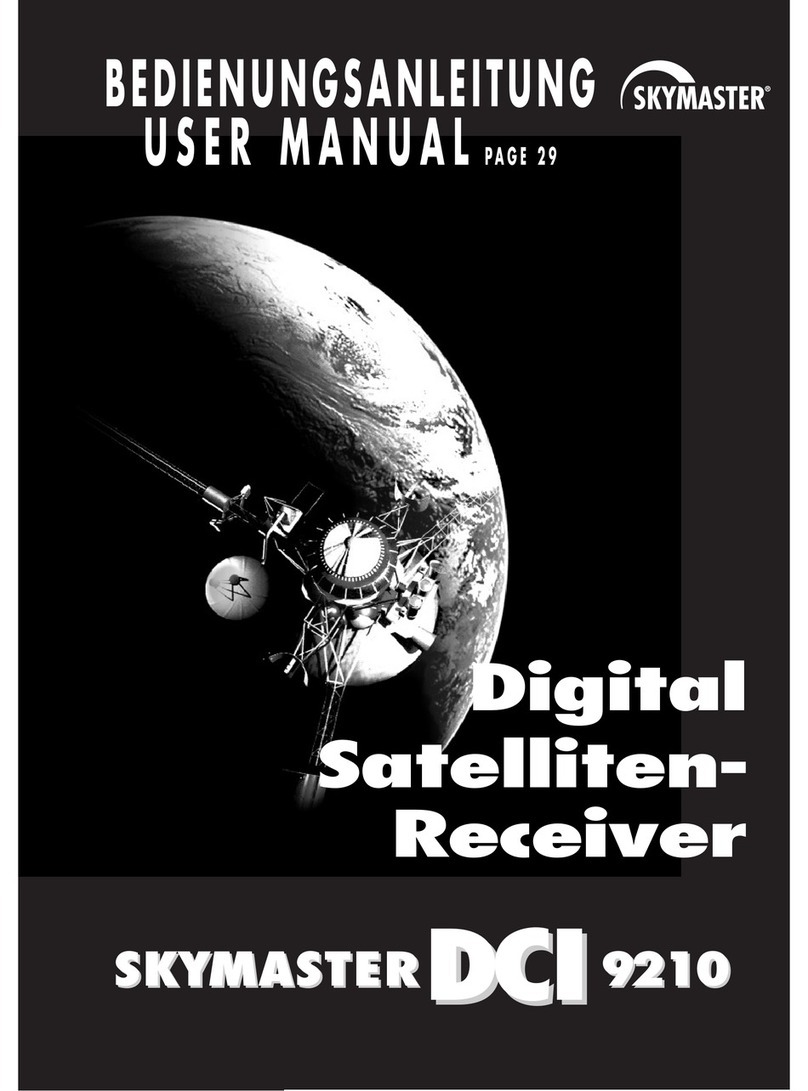 Sky Master DCI 9210 User manual