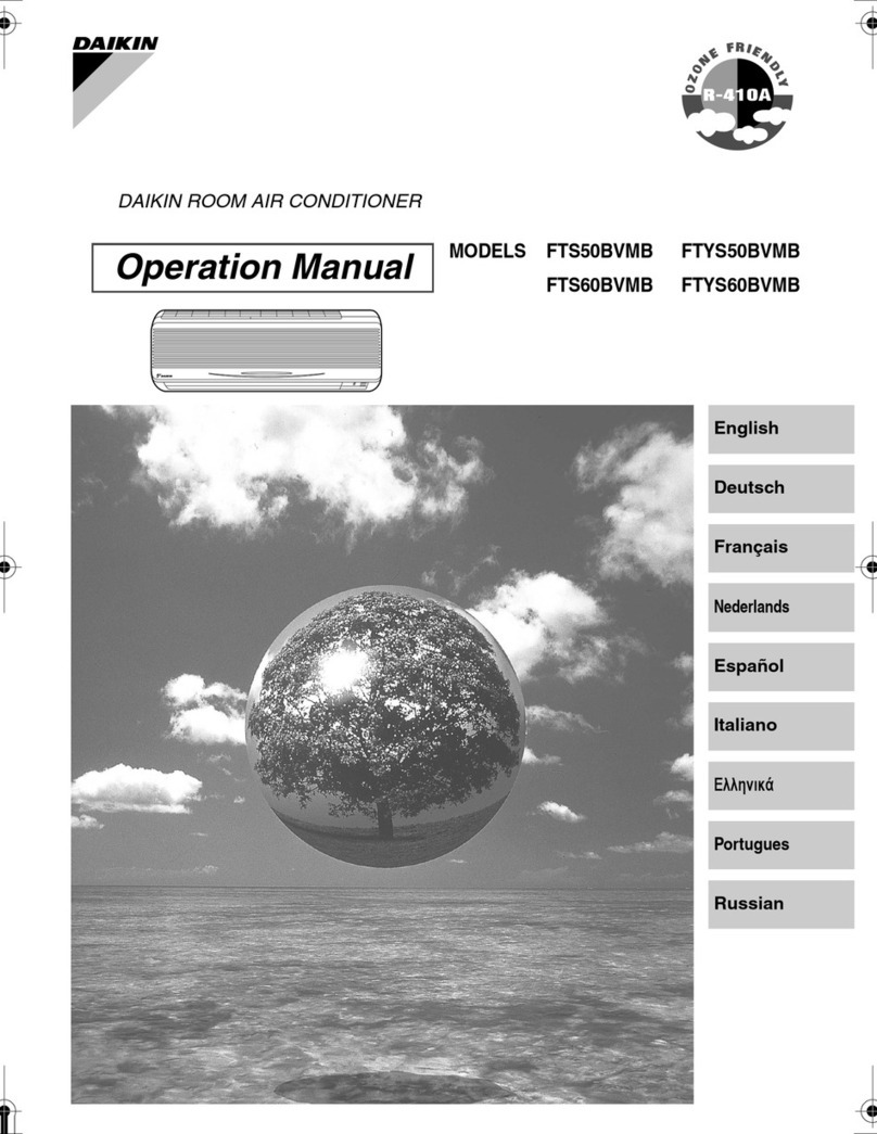 Daikin FTS50BVMB User manual
