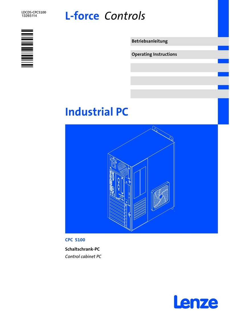 Lenze CPC 5100 operating instructions