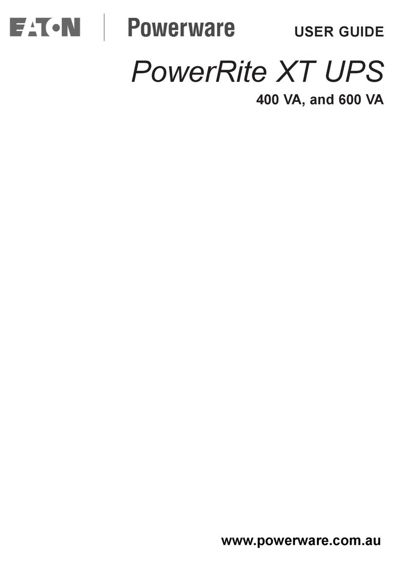 Eaton PowerRite XT PRXT-0400A user guide