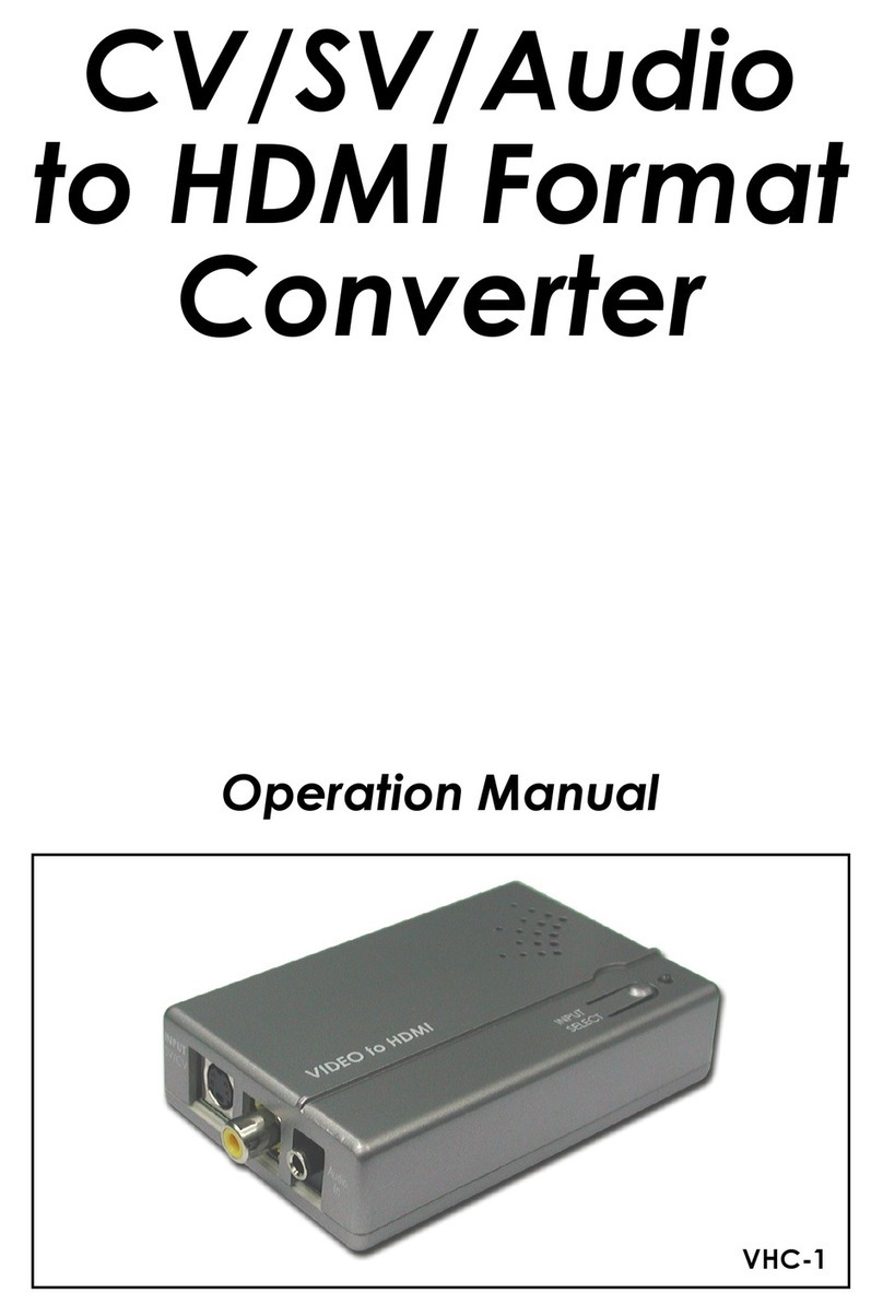 CYP VHC-1 Operation manual