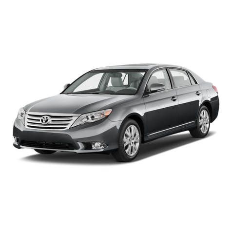 Toyota Avalon 2012 User manual