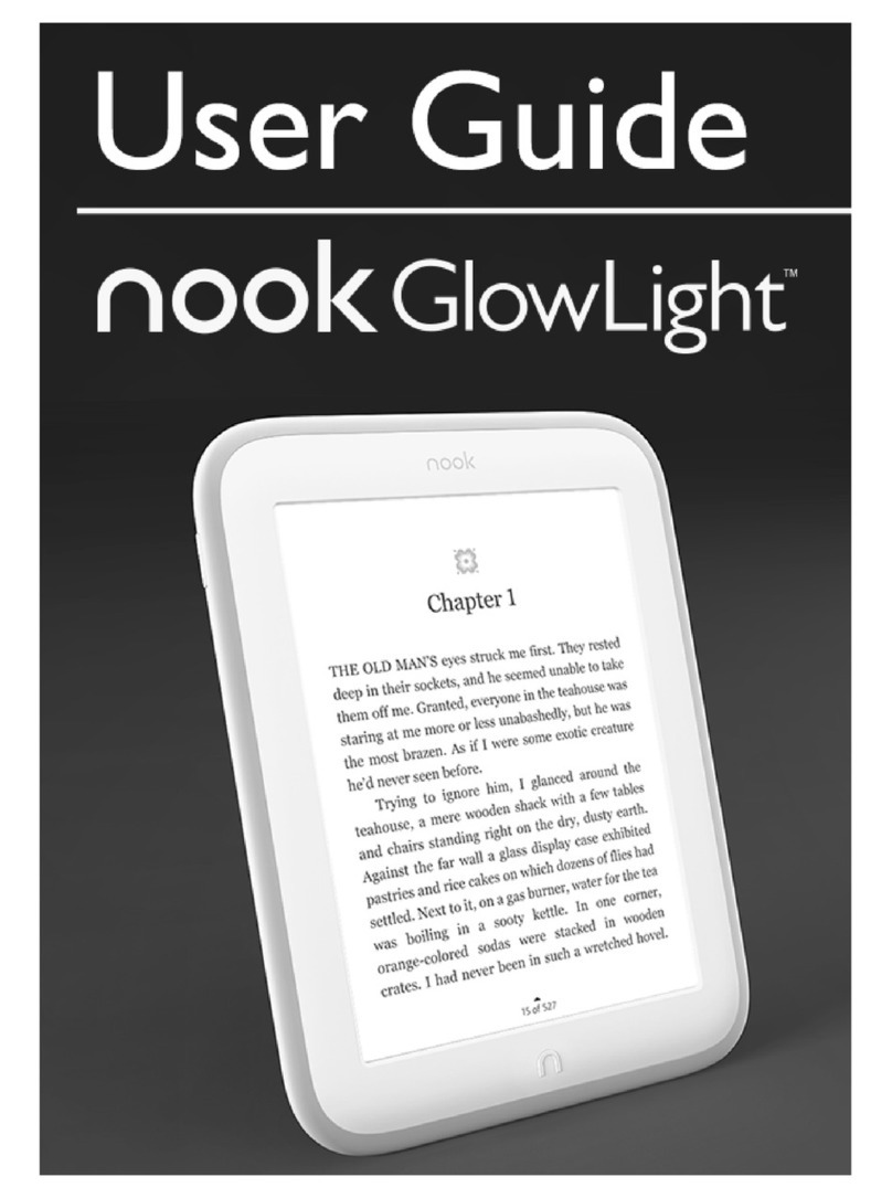 NOOK GlowLight User manual