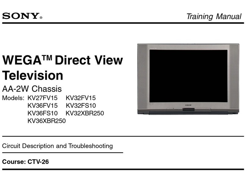 Sony TRINITRON KV-27FV15 Installation guide