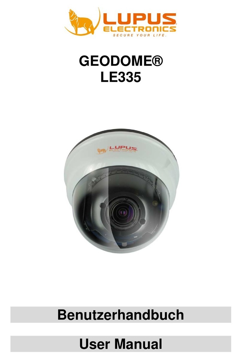 Lupus GEODOME LE335 User manual