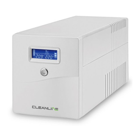 Cleanline D Series User manual