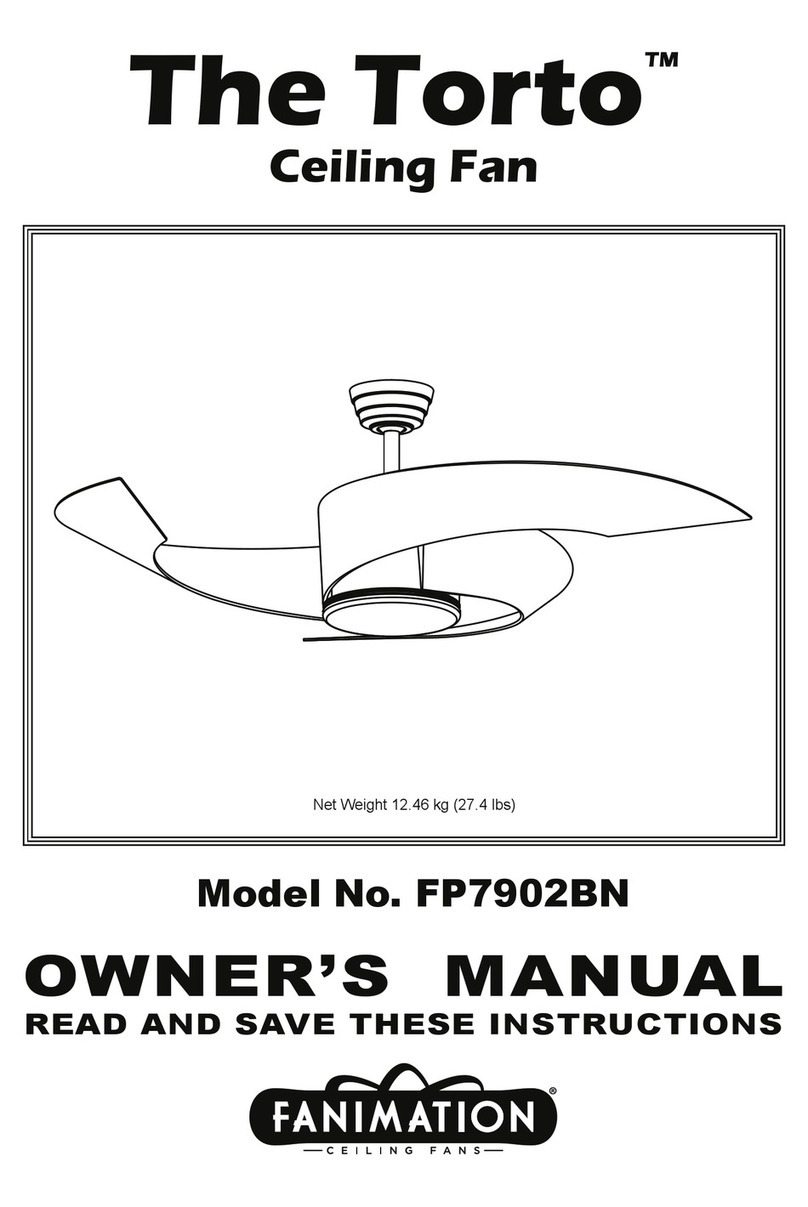Fanimation FP7902BN User manual
