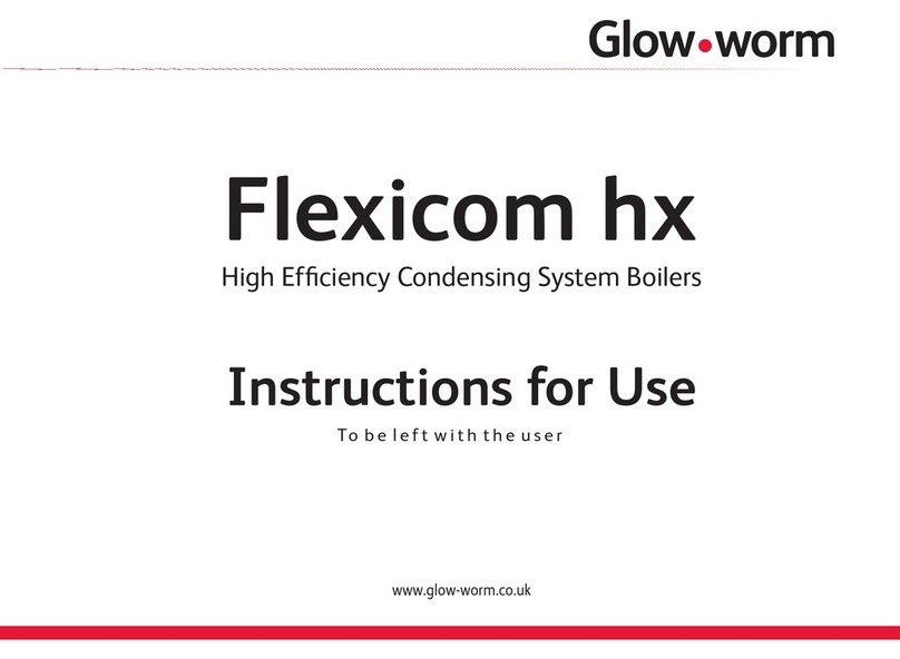 Glowworm Flexicom hx User manual