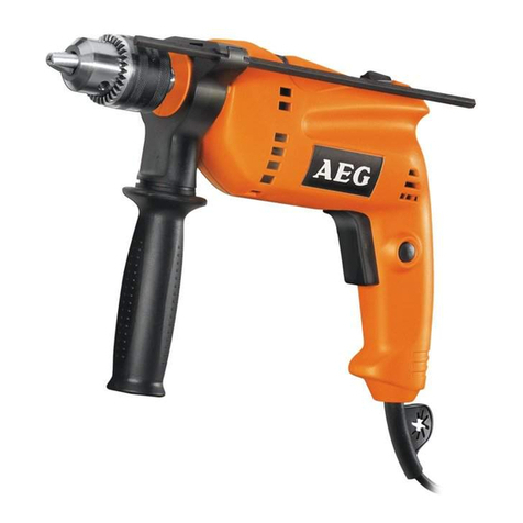AEG SBE 500 R User manual