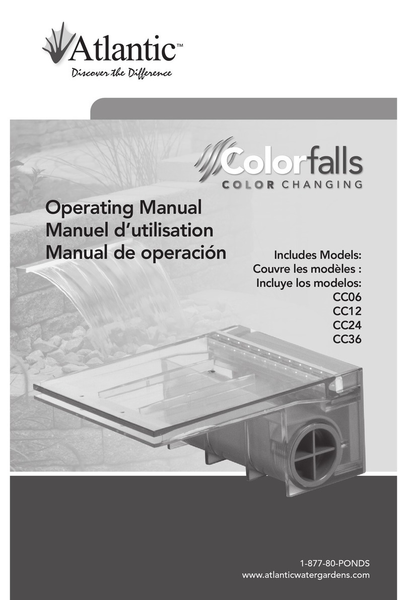 Atlantic ColorFalls CC06 User manual