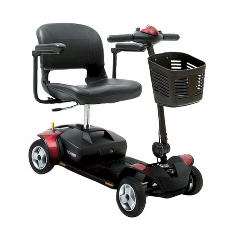 Pride ELITE TRAVELLER PLUS owner's manual