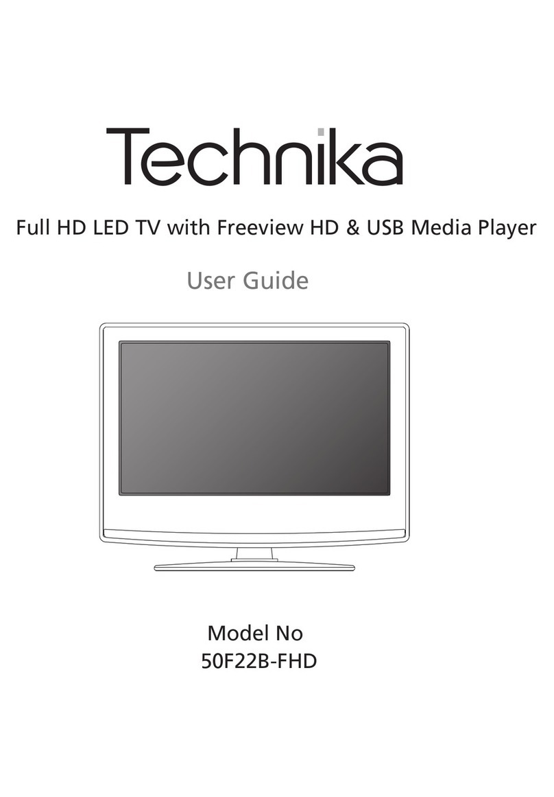 Technika 50F22B-FHD User manual Technika 50F22B-FHD User manual