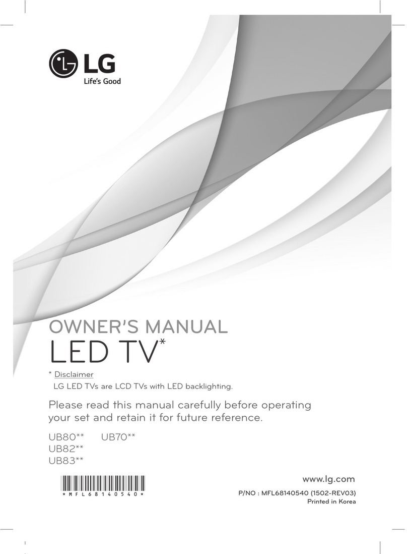 LG UB80 User manual