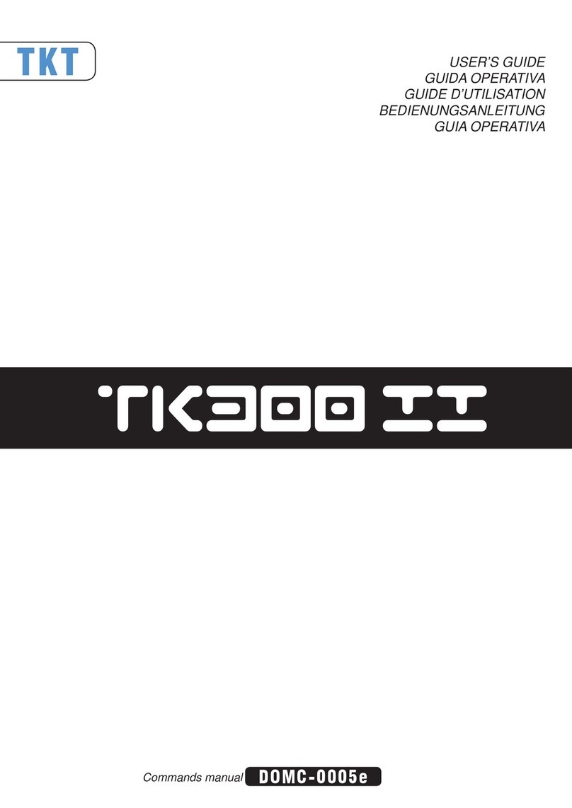 Custom Engineering TK300II user guide