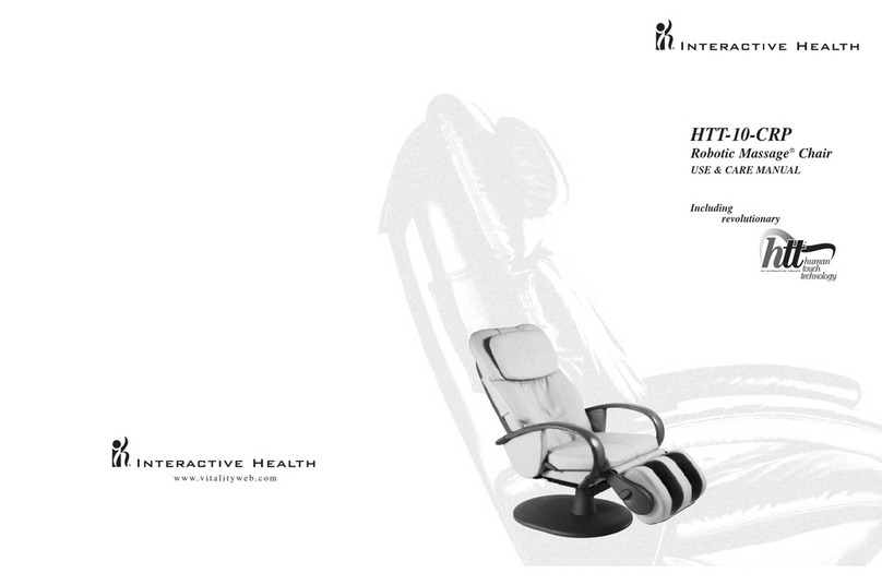 Interactive Health HTT-10-CRP Use & care manual