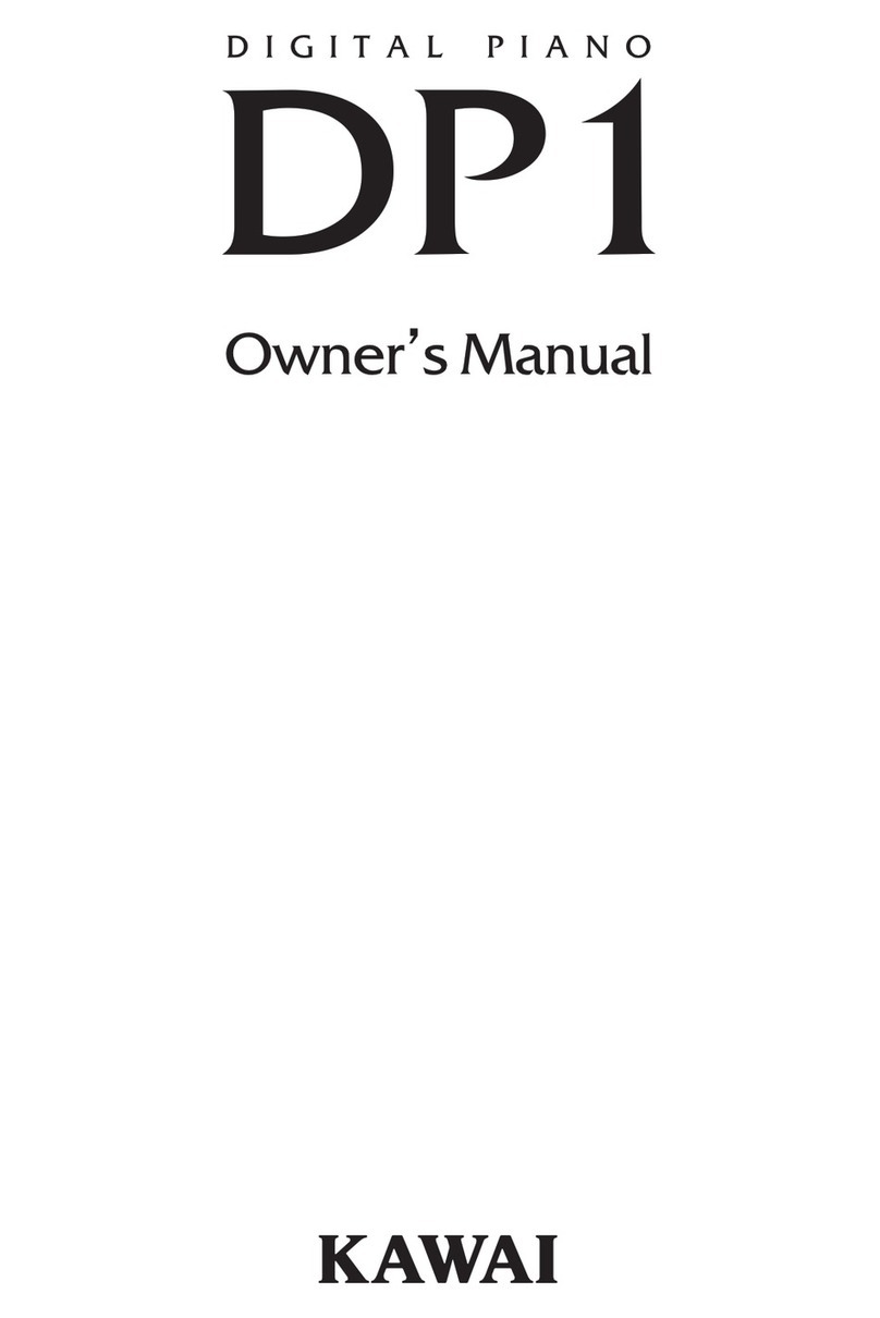Kawai DP1 User manual