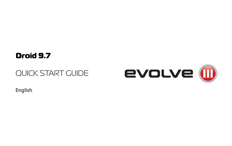 Evolve Droid 9.7 quick start guide