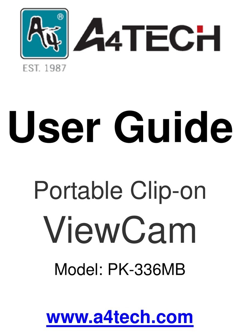 A4Tech ViewCam PK-336MB User manual