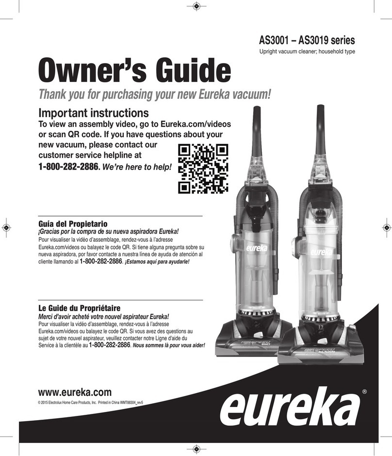 Eureka AS3001 series User manual
