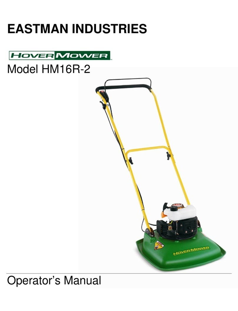 Hover Mower HM16R-2 User manual