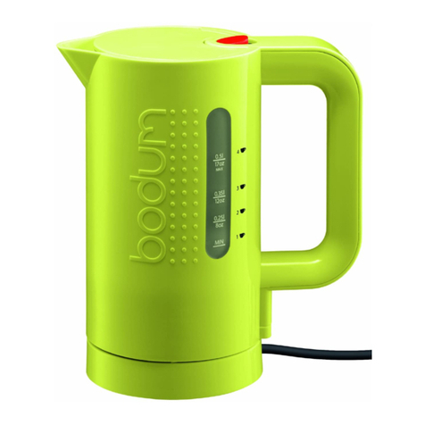 Bodum Bistro 11318 Instructions for use