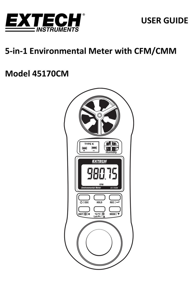 Extech Instruments 45170CM User manual Extech Instruments 45170CM User manual