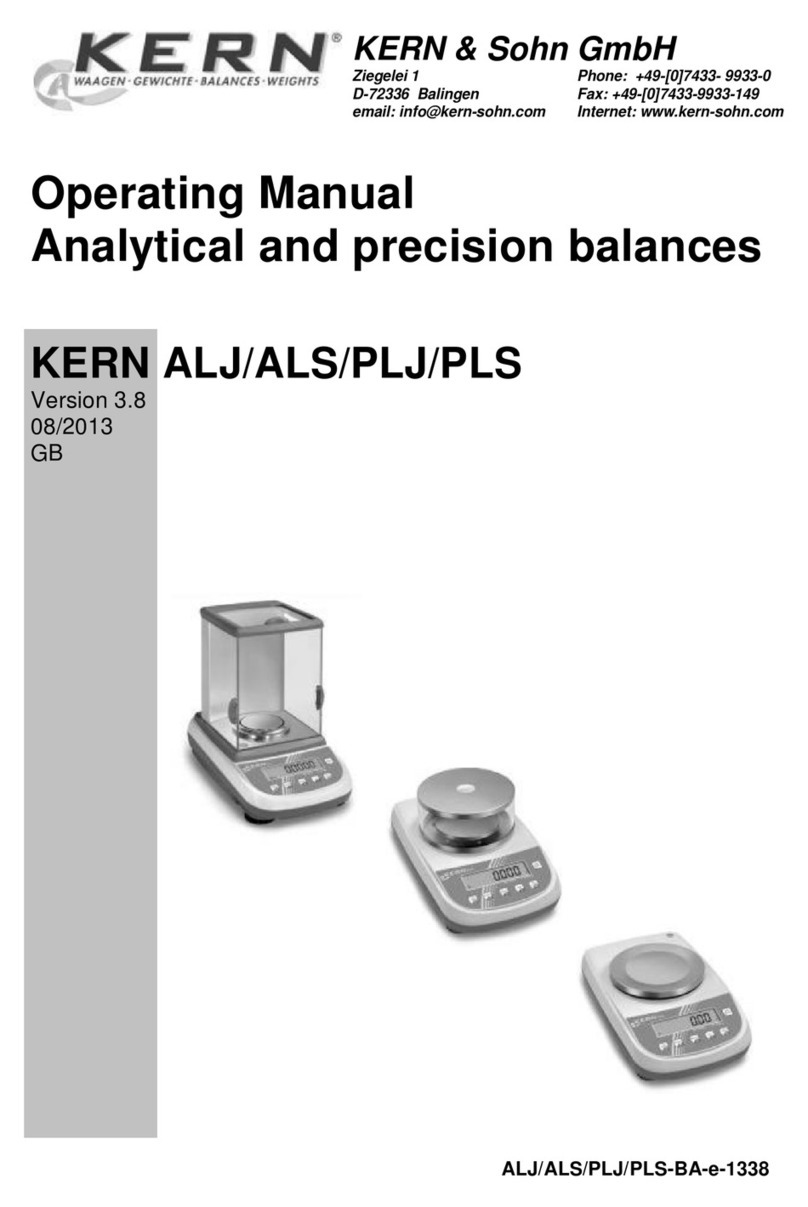 KERN ALJ User manual