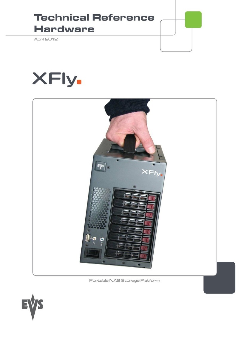 EVS XFly Technical reference hardware manual