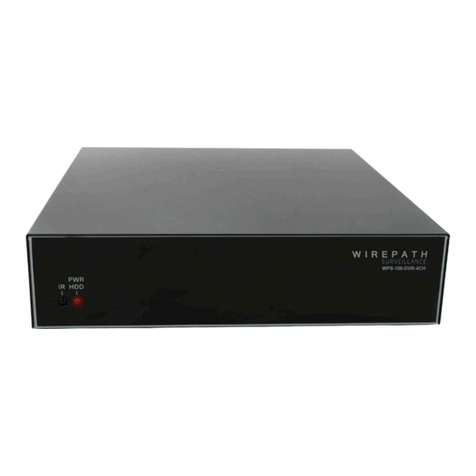Wirepath WPS-100-DVR User manual