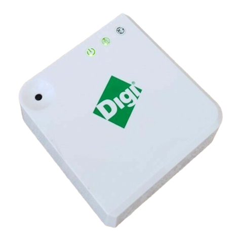 Digi Xbee Gateway ZB User manual