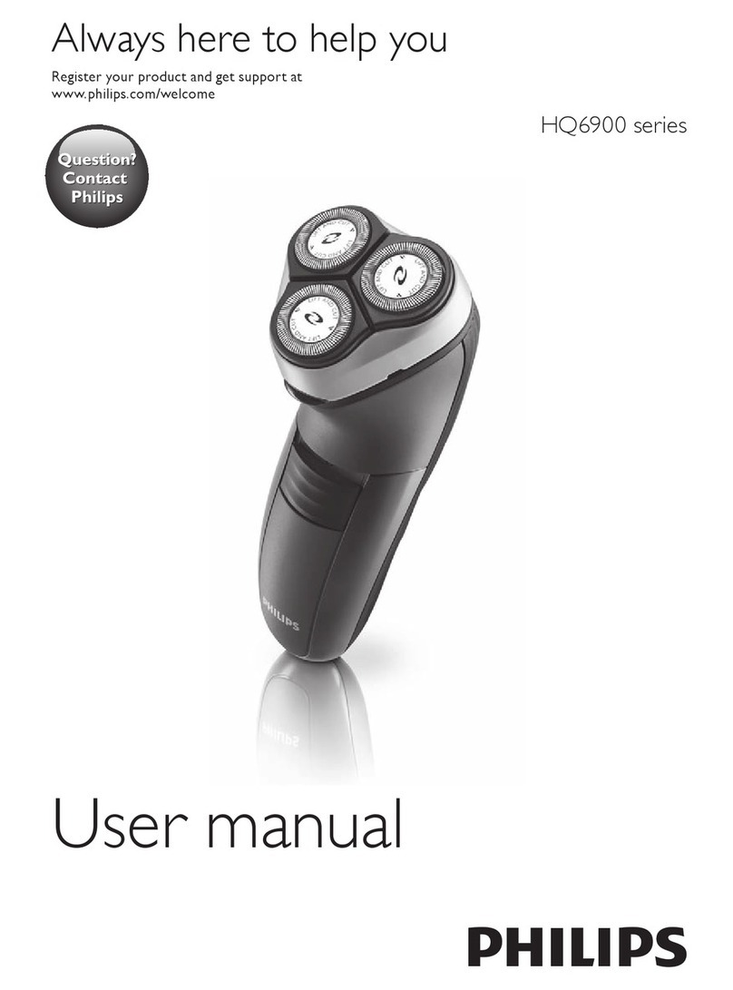 Philips HQ6900 series User m user manual
