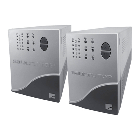 Salicru SPS.400.TOP User's manual, installation and start-up