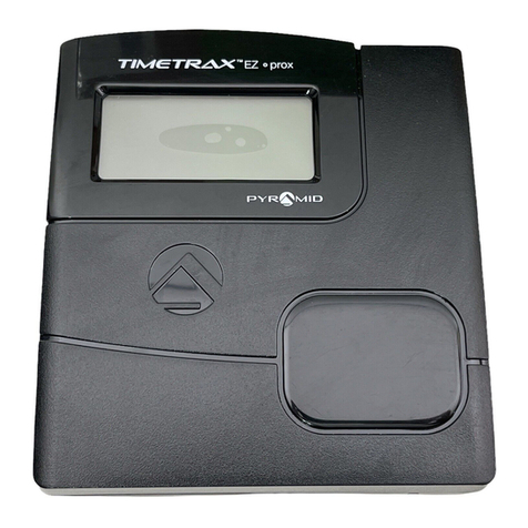 Pyramid TimeTrax EZ prox ek PPDLAUBKN quick start guide Pyramid TimeTrax EZ prox ek PPDLAUBKN quick start guide