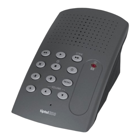 TIPTEL 203 operating instructions