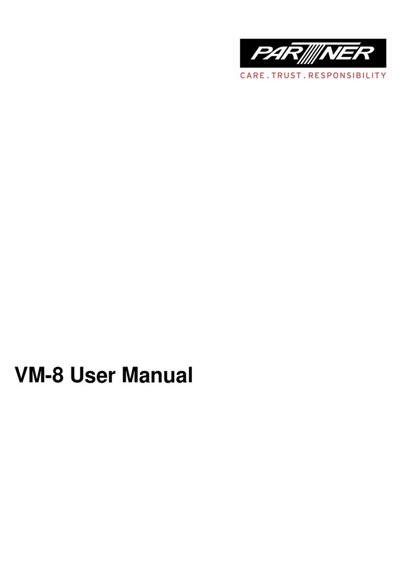 Partner VM-8 User manual
