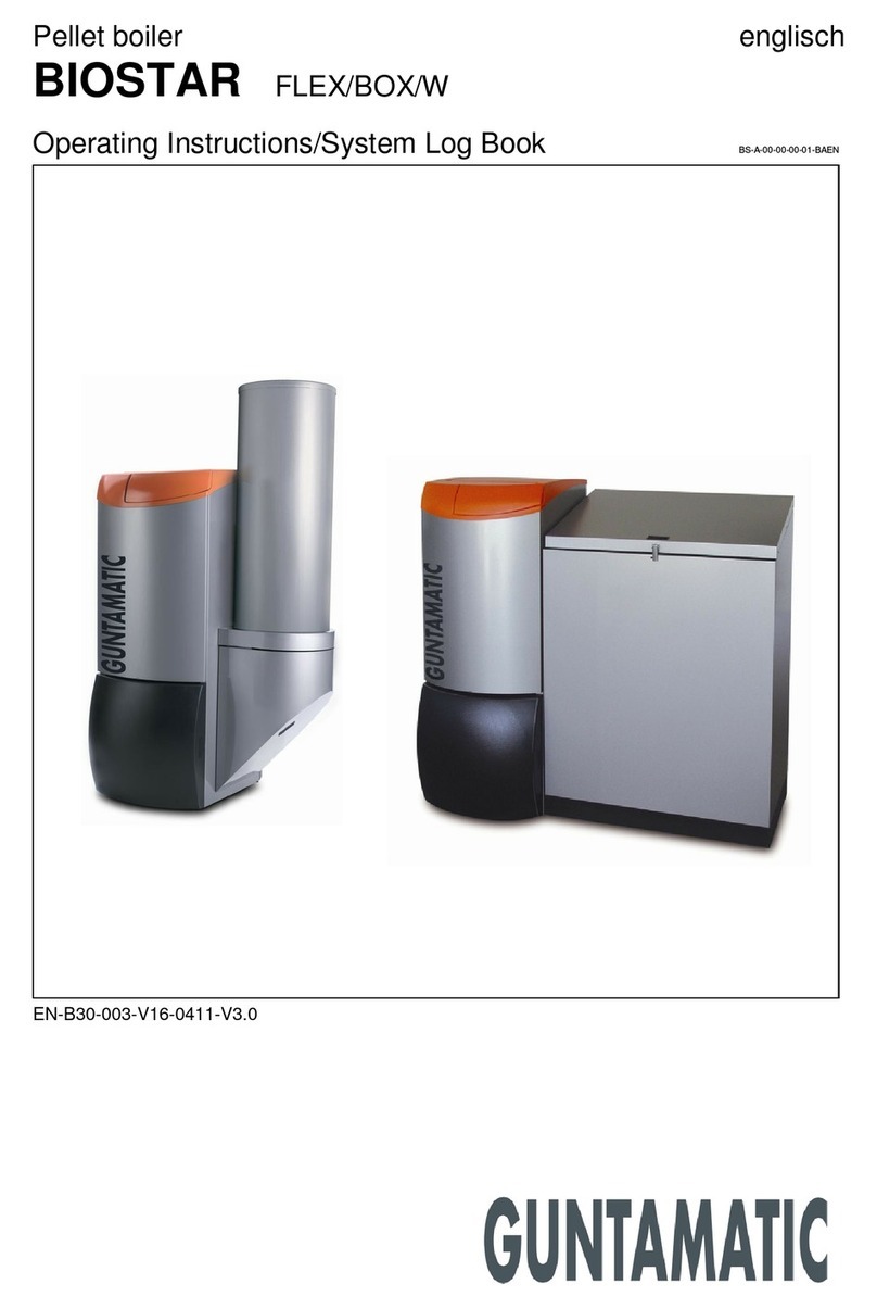 Guntamatic BIOSTAR FLEX operating instructions