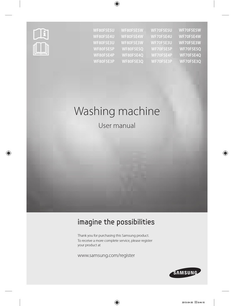 Samsung WF80F5E5U user manual
