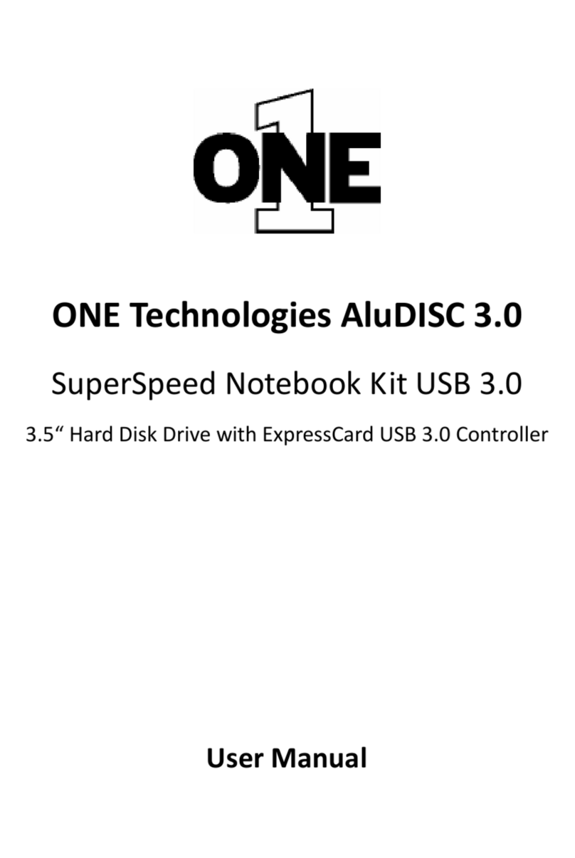 ONE Technologies AluDISC 3.0 user manual