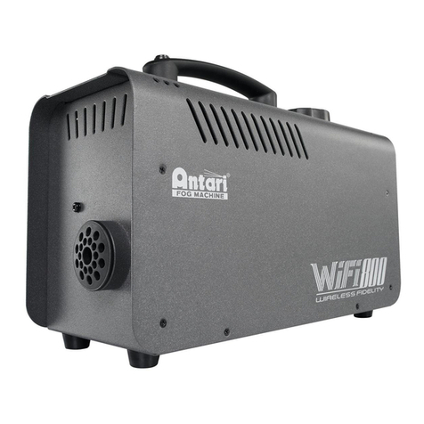 Antari WiFi-800 User manual Antari WiFi-800 User manual