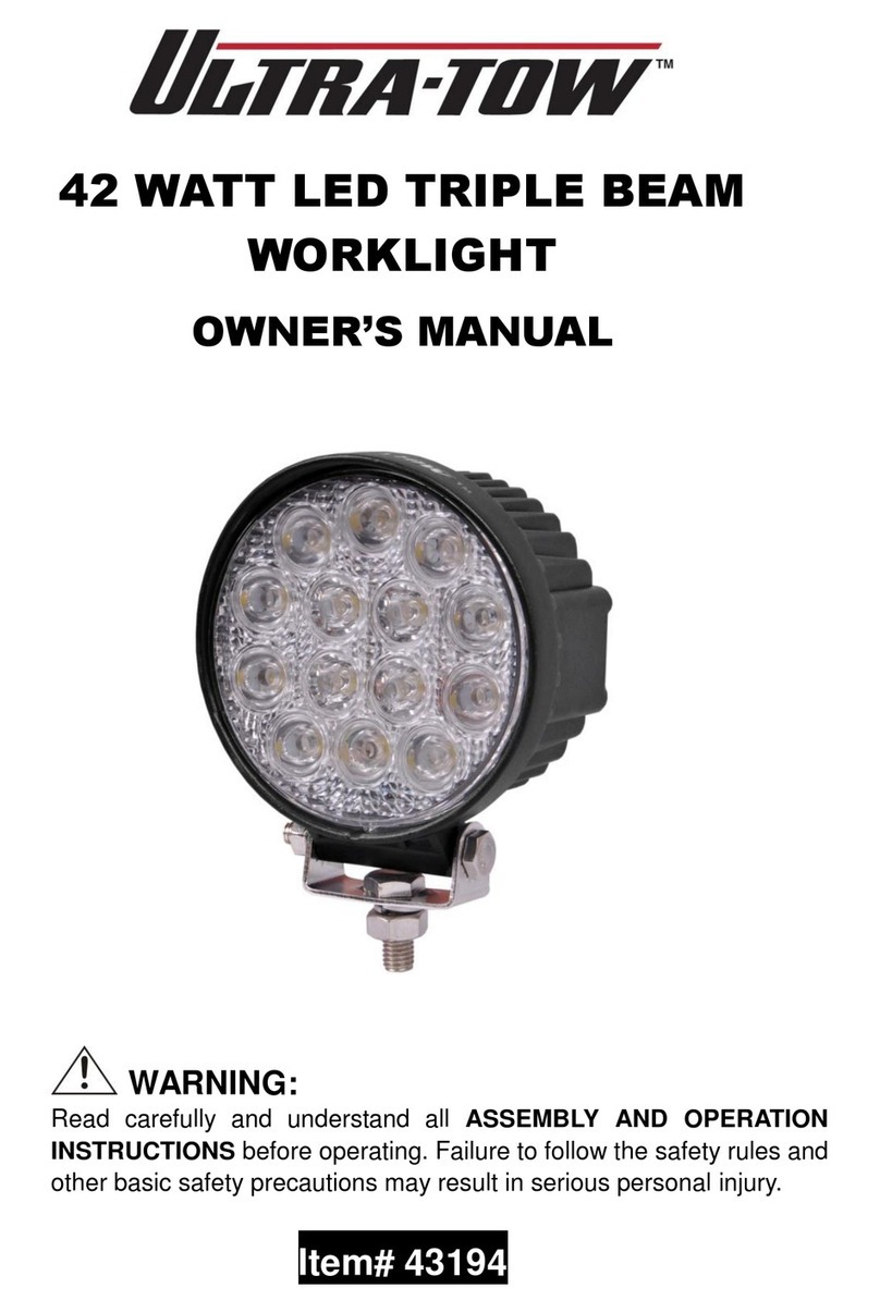 Ultra-tow 43194 owner's manual