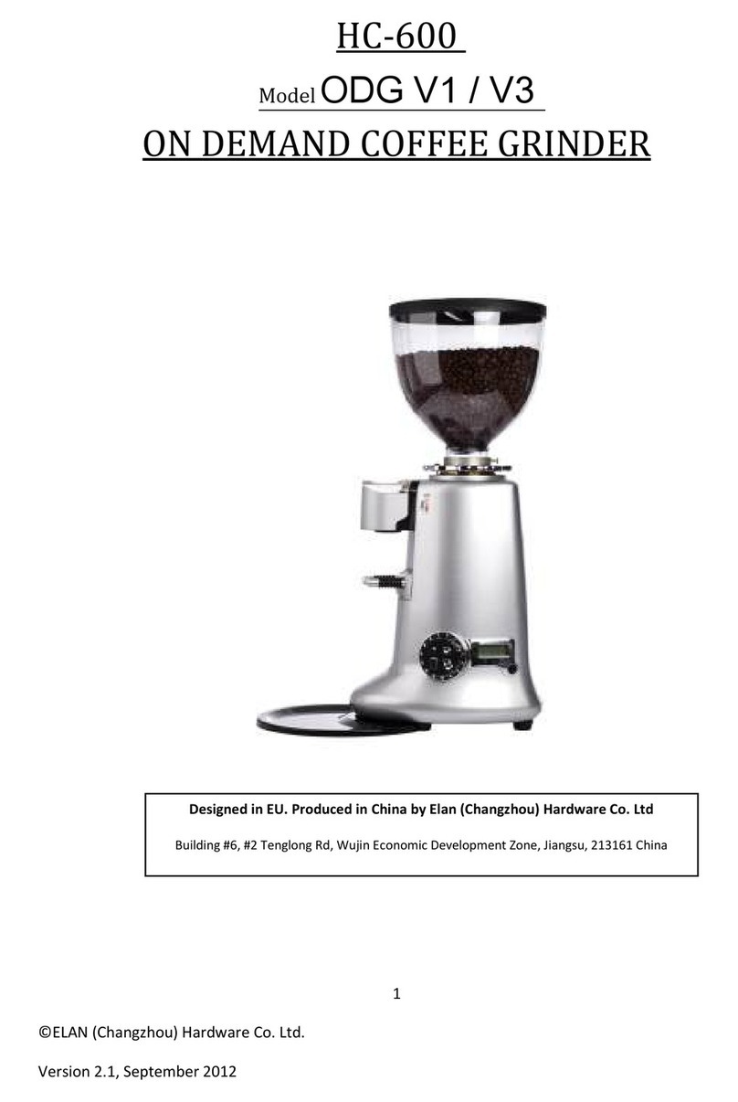 Elan Hardware Co HC-600 operating manual