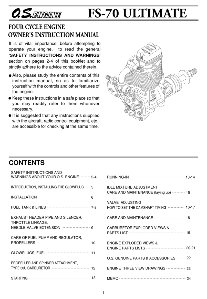 O.S. engine FS-70 Ultimate Setup guide