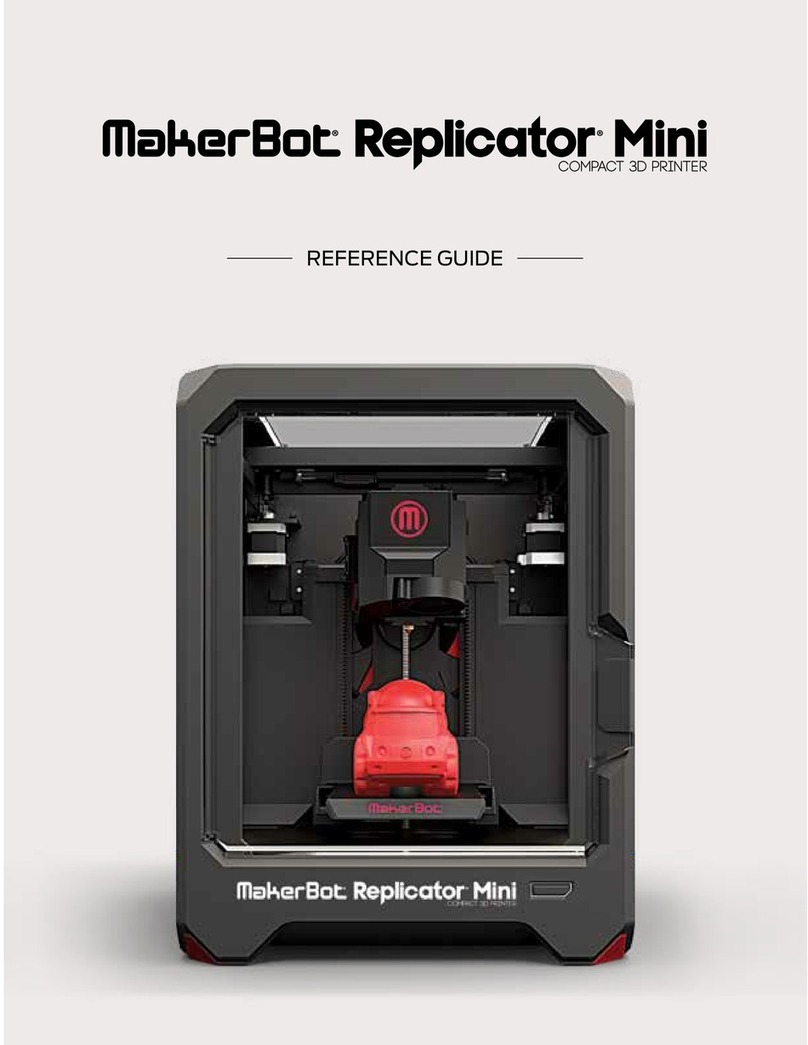 MakerBot Replicator User manual