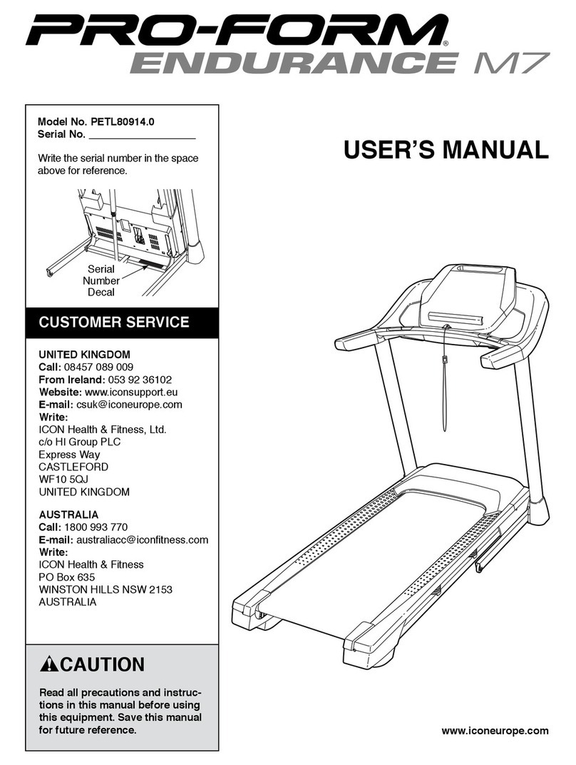 Pro-Form PETL80914.0 User manual Pro-Form PETL80914.0 User manual