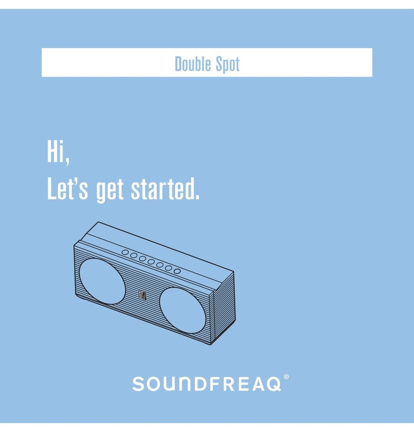 Sound Freaq Double Spot User manual