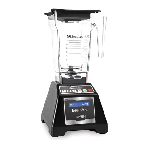 Blendtec Xpress User manual
