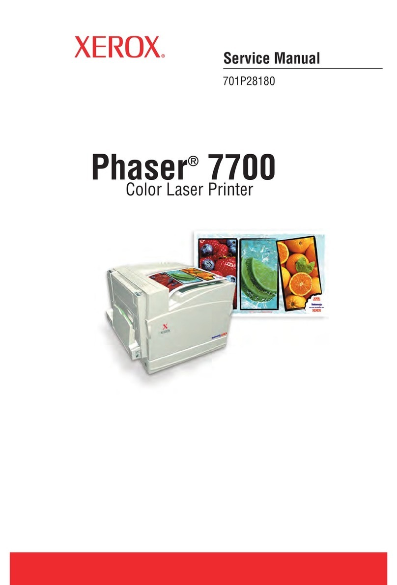 Xerox 7700 User manual Xerox 7700 User manual